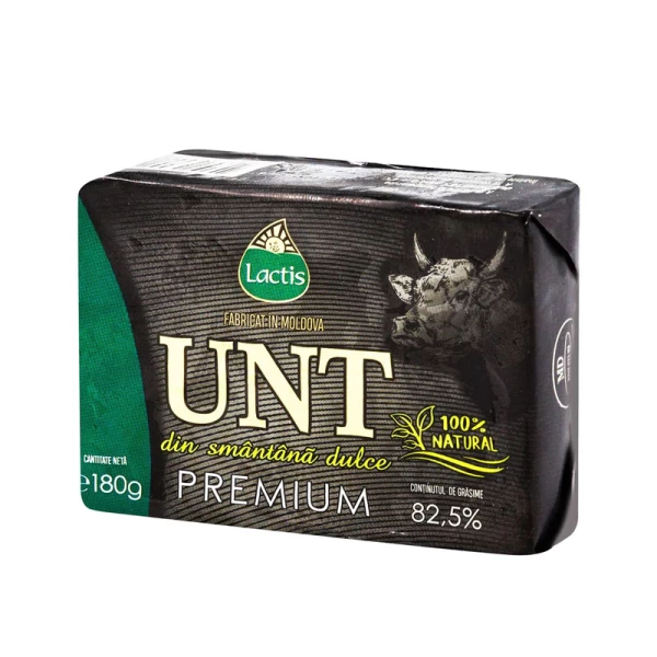 Масло сливочный Lactis Premium 82,5%, 180г - image 1