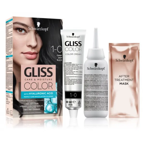 Gliss Color Vopsea de par 1-0 Hegru Intens - image 2