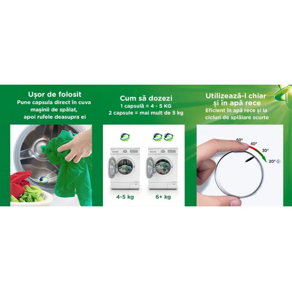 Ariel Detergent capsule 12 spalari Touch of Lenor Color - image 2