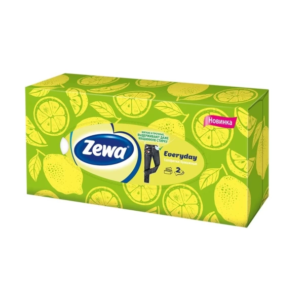 Zewa Everyday Servetele Facial White 2 straturi, 100 buc - image 3