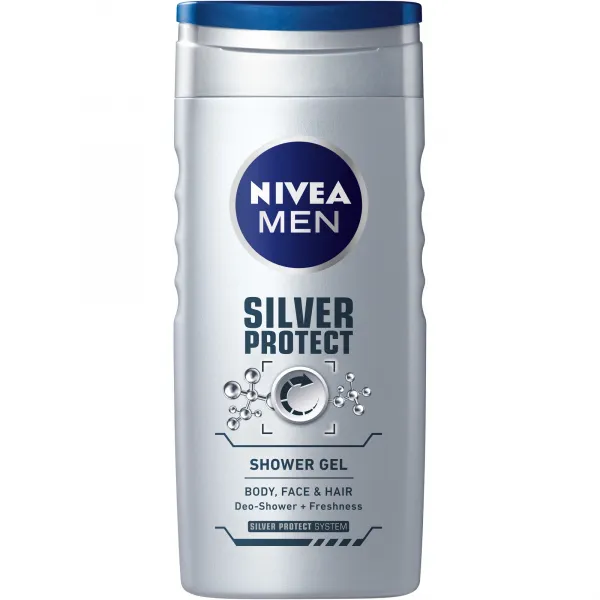 Nivea Men Gel de dus 500ml Silver Protect - image 1