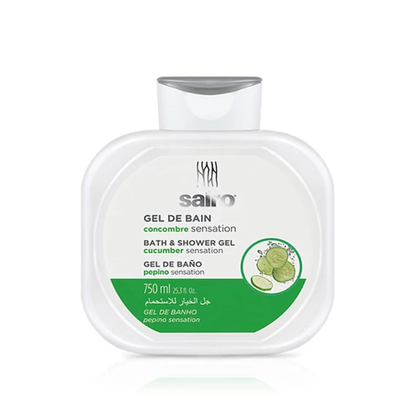 Sairo Гель для душа и ванны Bath&Shower Gel Cucumber Sensation 750 мл - image 1