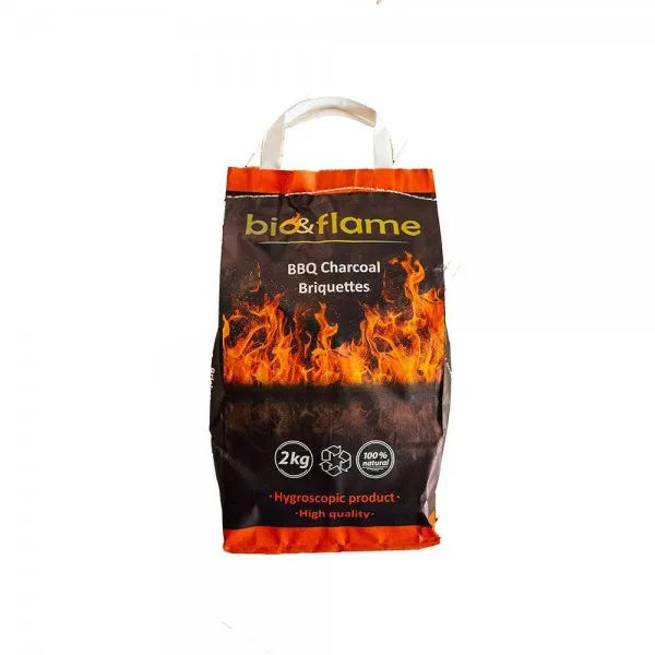 Уголь брикетированный Bio&Flame, 2 кг. - image 2