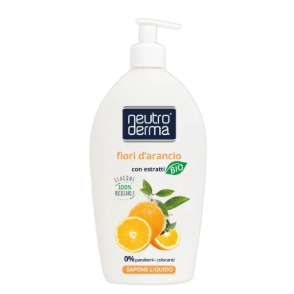 NeutroDerma Sapun-Crema Bio 1000ml Floare de Portocal - image 1