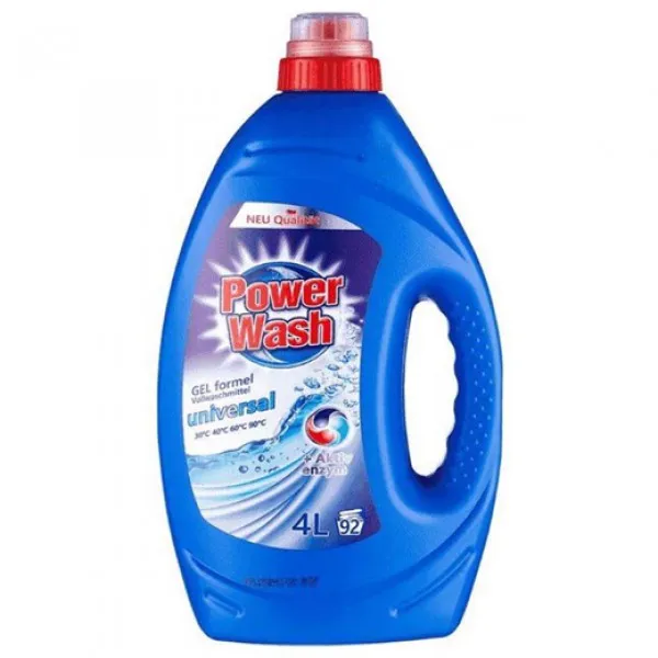 Гель для стирки Power Wash Volwaschmittel Универсальный 4л - image 1