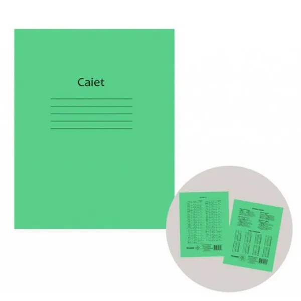 Caiet 12 foi Prostand coperta simpla 12PR 04 linie oblica - image 1