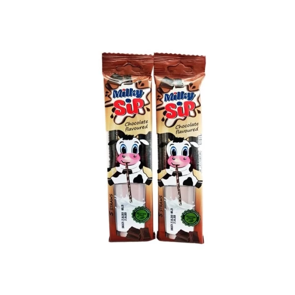 Milky Sip Трубочки с витаминами со вкусом шеколада 5*6 г - image 2