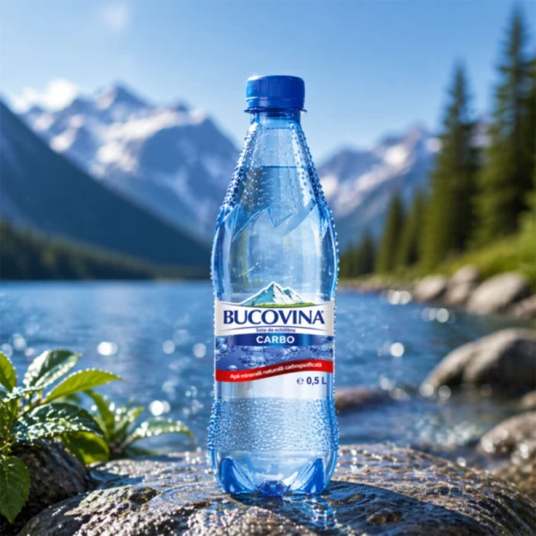 Apa Bucovina minerala naturala carbogazificata 500 ml - image 2