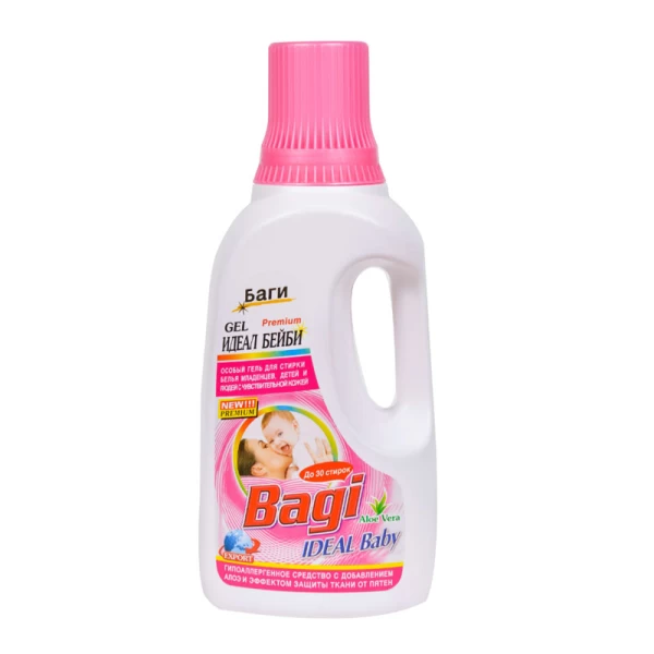 Bagi Detergent gel de rufe BABY concentrat 950 ml, 0+ luni - image 1