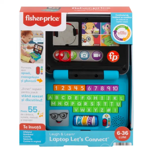 Fisher Price Jucarie educativa in limba romana Laptop - image 1