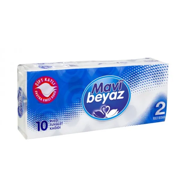 Mavi Beyaz Туалетная бумага 10 рул 2 слоя - image 1