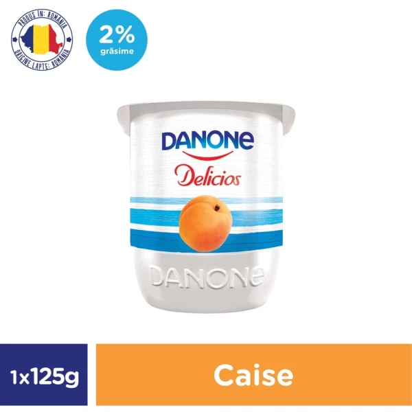 Danone Вкусный абрикосовый йогурт 125г - image 2