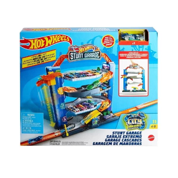 Hot Wheels Четырехэтажный гараж для машинок - image 1