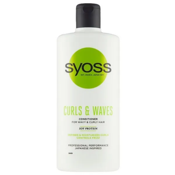 Syoss Balsam de par Curls & Waves pentru par ondulat si cret, 440 ml - image 1