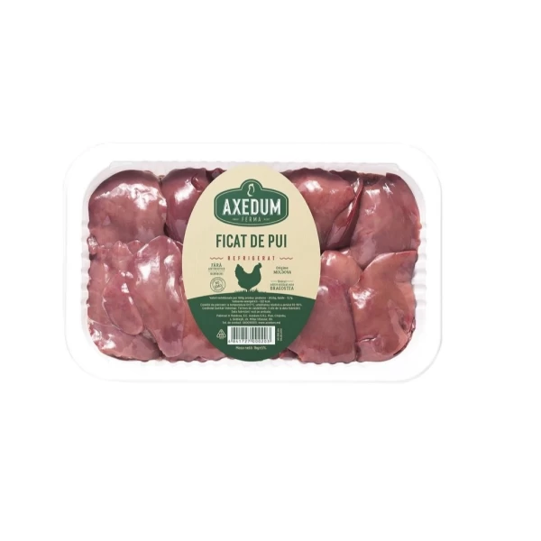Ficat de gaina Axedum caserole 0,5 kg - image 1