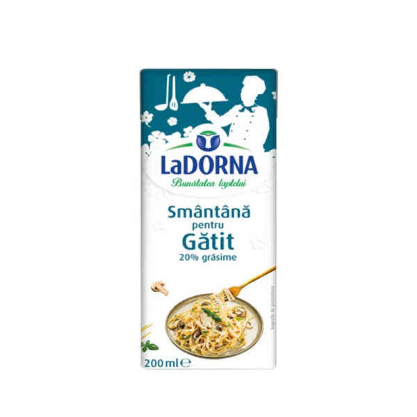 LaDorna Smantana pentru gatit 20% UHT 200 ml - image 1