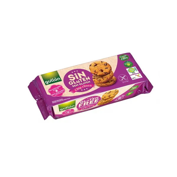 Gullon Biscuti Chip Choco fara gluten si zahar 130 g - image 1