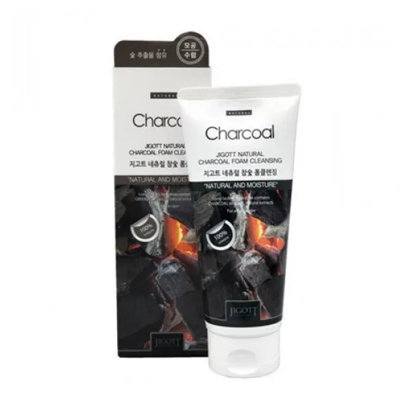 Jigott Spuma de curatare pe baza de carbune activat 180 ml - image 1