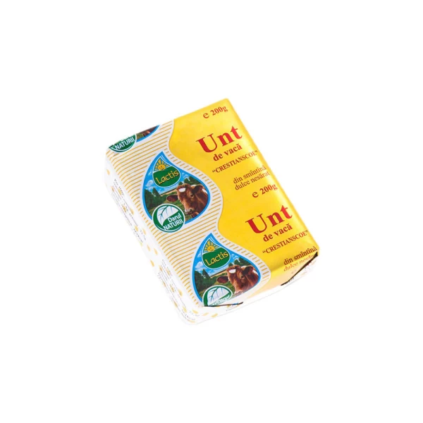 Масло Lactis Taranesc сливочное 72,5%, 200г - image 2
