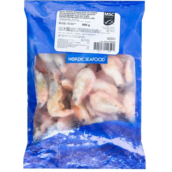 Креветки Zale 90/120 Nordic Seafood 800г - image 1