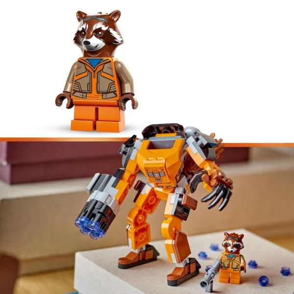 Броня робота Енот Ракета LEGO Marvel - image 4
