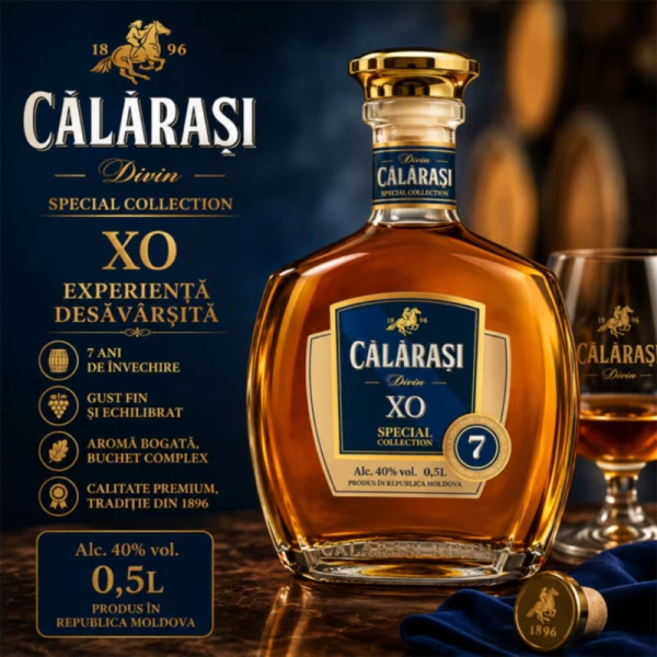 Divin Calarasi 7 ani XO Special Collection, 0,5L - image 2