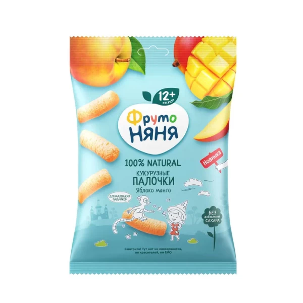 FrutoNanny Bastonase de porumb mar si mango 20g - image 1