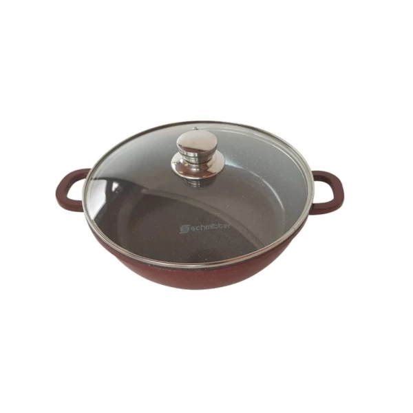 Schmitter Cratita ceramic cu capac aluminiu turnat 24cm, 2.8L - image 2