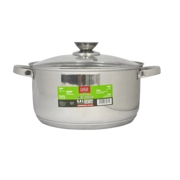 Dar Cratita Inox cu capac sticla 5.4L - image 1