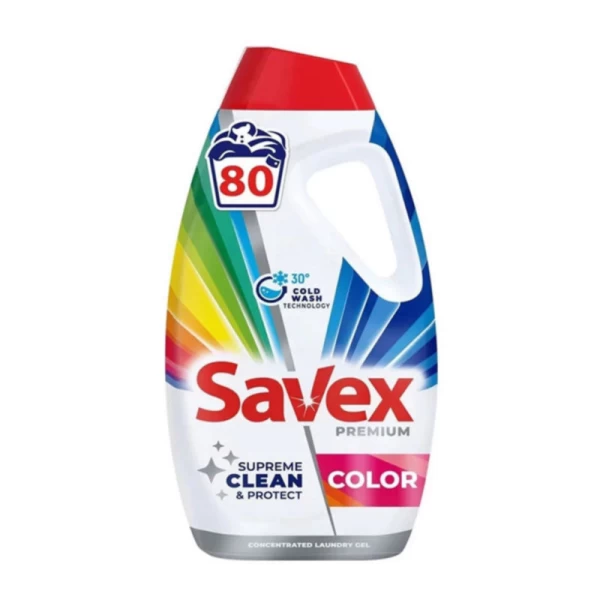 Savex Detergent lichid 3.6L Premium Color - image 1
