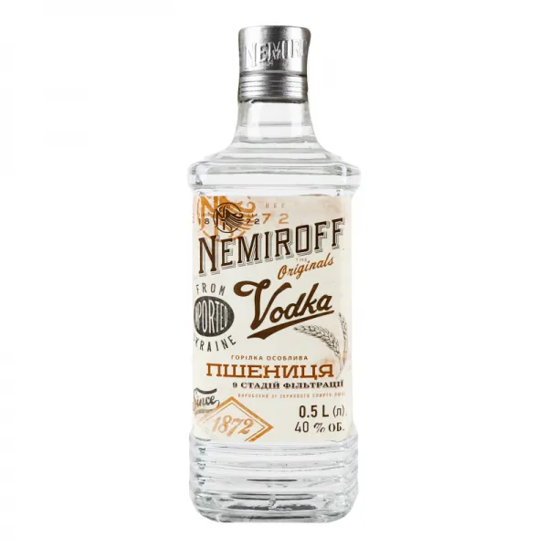 Nemiroff Vodca Grau selectat 0,5L 40% - image 1