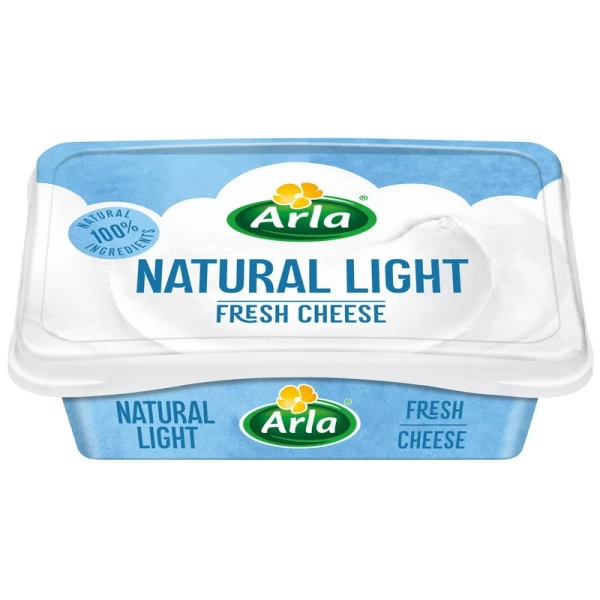 Сир Arla крем-сир Натуральний легкий 200г 50% - image 2