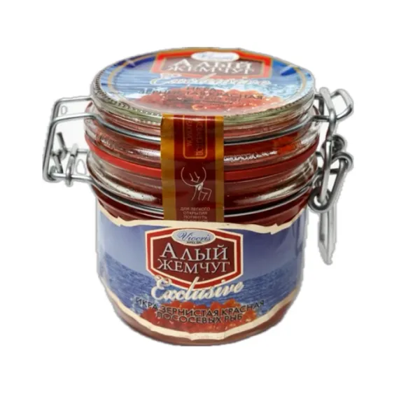 Икра лососевая Алый Жемчуг 230 гр - image 1