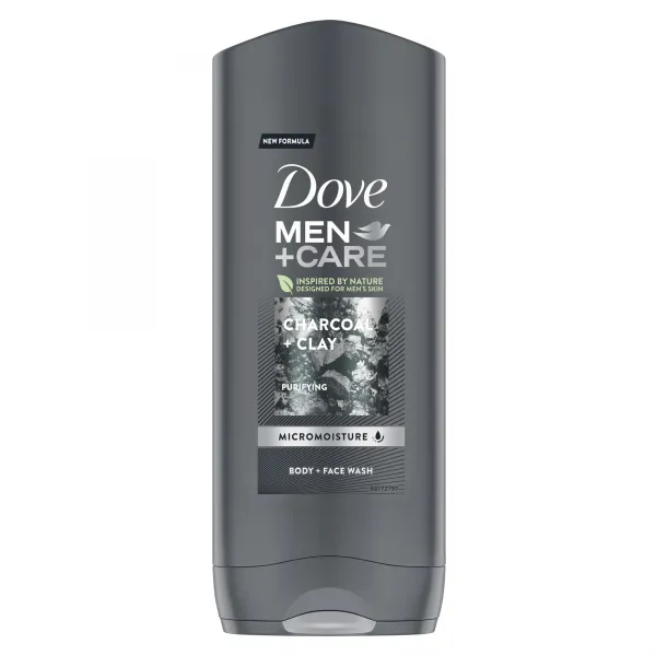 Dove Men Гель для душа Charcoal & Clay 400 мл - image 1