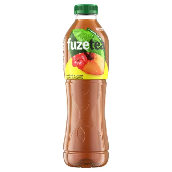 Fuze Tea Персик Гибискус, Холодный чай 1 л - image 1