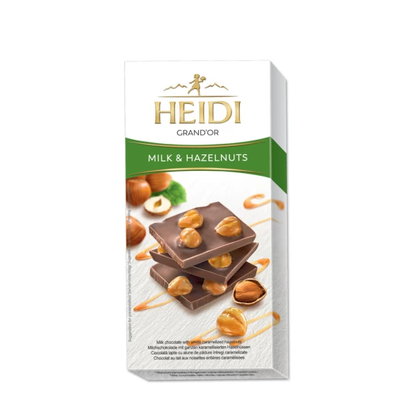 Heidi Шоколад молока с цельным карамелизированным миндалем 100 г - image 1