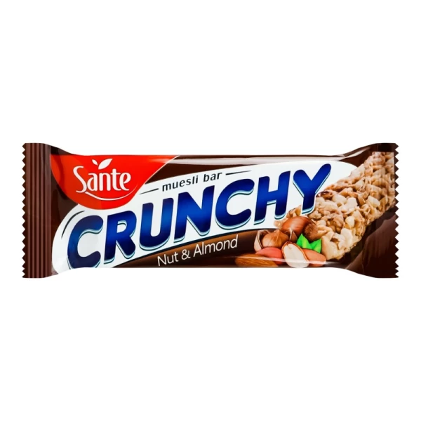 Sante Crunchy батончики ореховые в шоколаде 40г - image 1