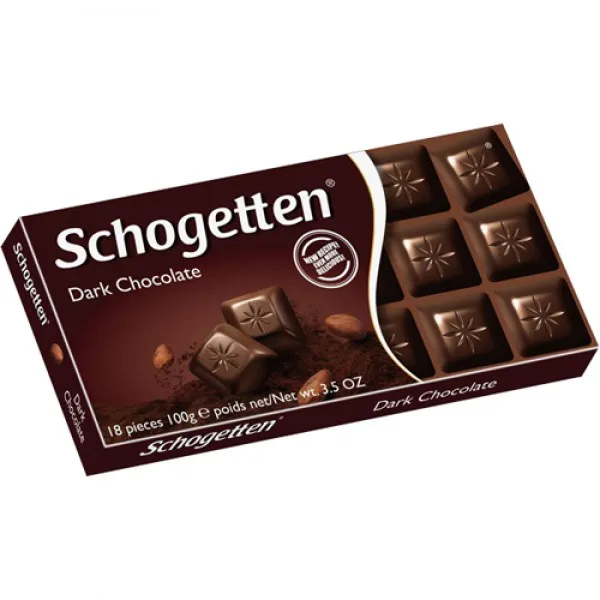 Шоколад Shogetten Черный без наполнителей 100 г - image 1