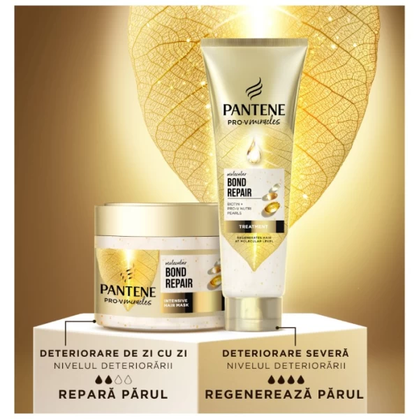 Pantene Pro-V Miracles Molecular Bond Repair Маска для волос с биотином, для сухих и поврежденных во - image 4