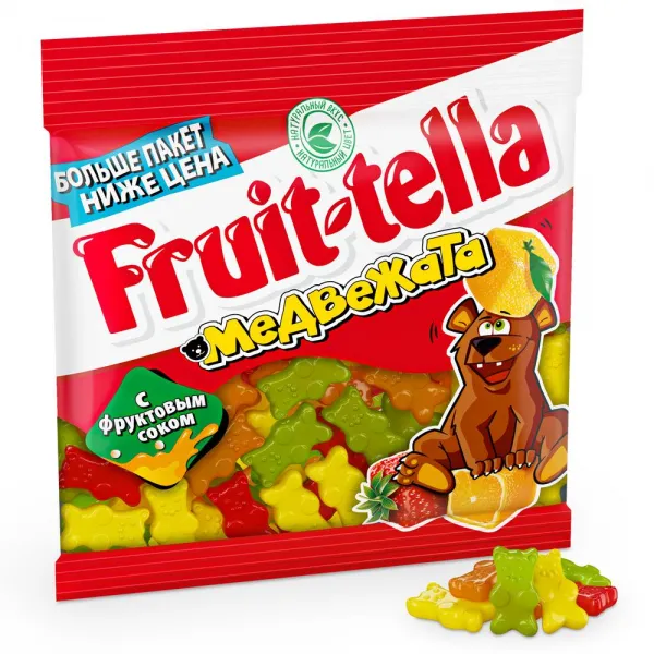 Marmelada Fruit-tella Bears 150g - image 1