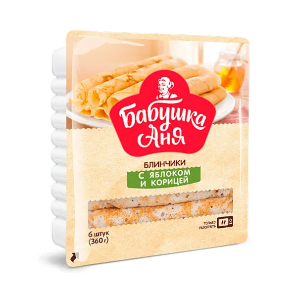 Clatite cu mar si scortisoara Babuska Anea 360g - image 1