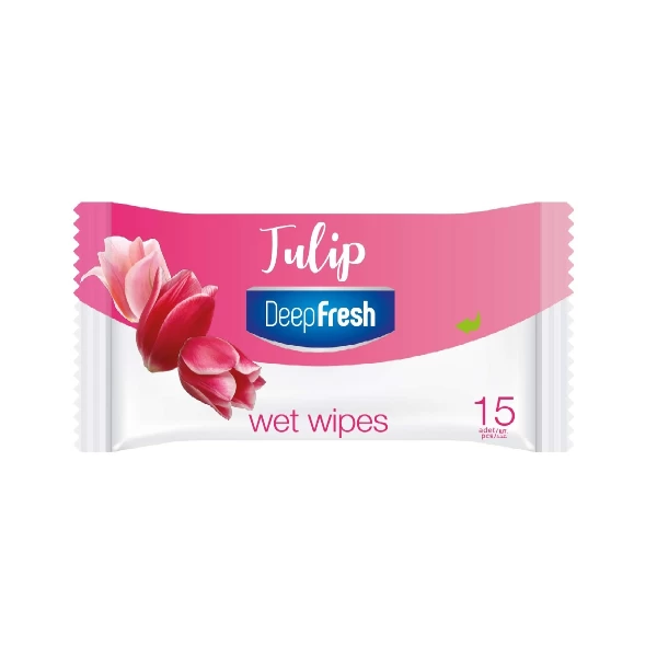 DeepFresh Servetele umede Colectia Florala 15 buc - image 1