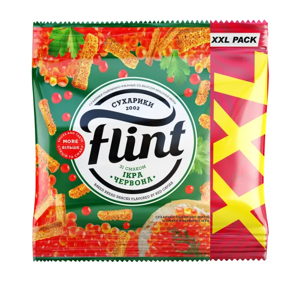 Flint Pesmeti cu gust de Icre rosii 150g - image 1