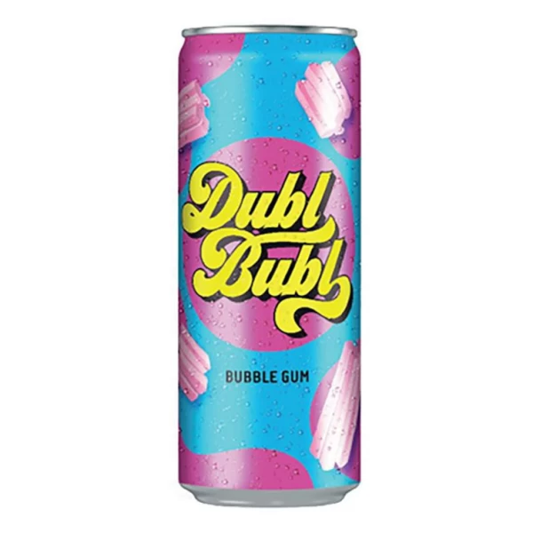 Dubl Bubl Bautura carbogazoasa 0,33l Bubble Gum c/m - image 1