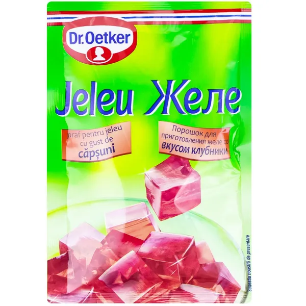 Dr. Oetker Jeleu Capsuni 90g - image 1