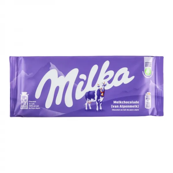 Шоколад молочный Milka м/у 100г - image 1