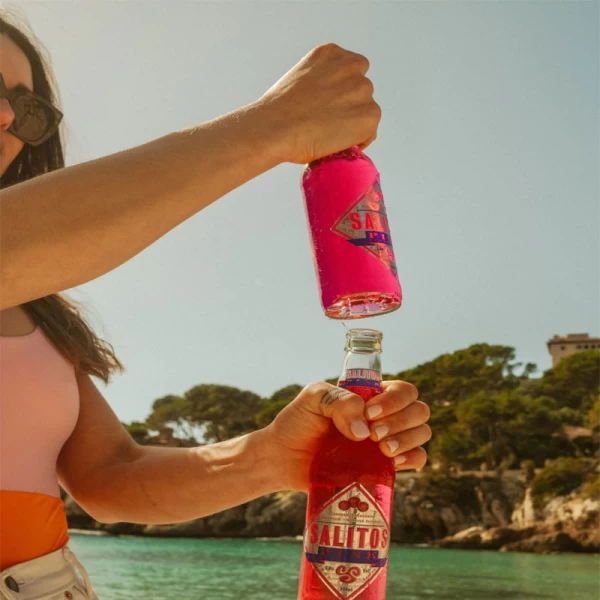 Salitos Cocktail din vin de fructe roz alc. 5.0% sticla 0,33 l - image 2