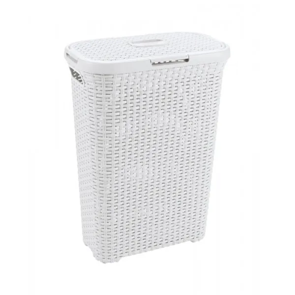 Cos pentru rufe NATURAL STYLE 40 L Cream - image 1