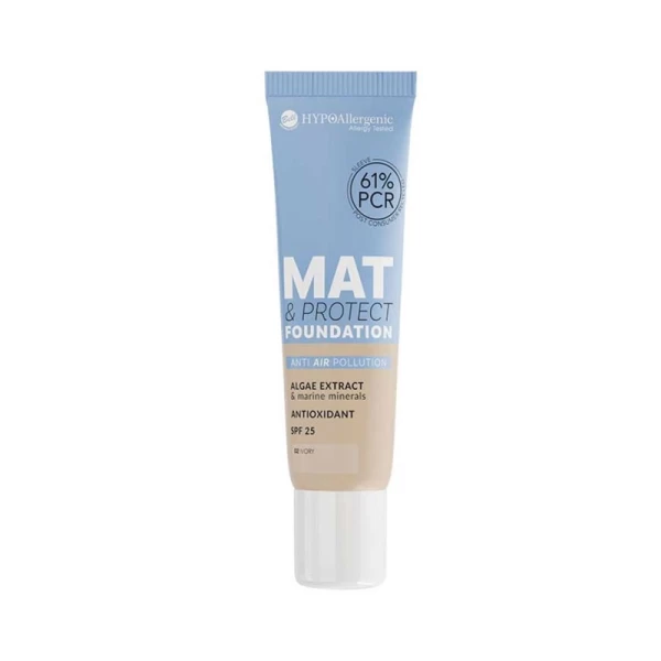 Bell HYPO Mat&Protect Baza nuantatoare SPF25 02 Ivory - image 1