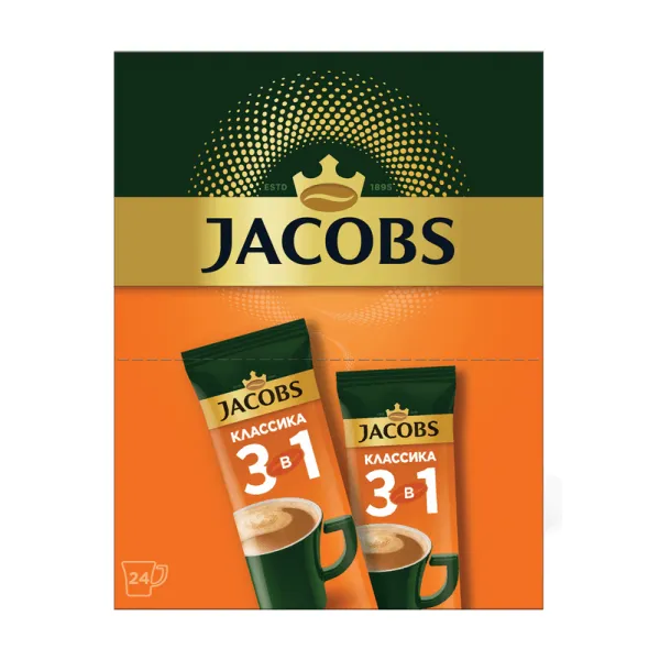 Кофе стик 3в1 Стронг Jacobs 15 г - image 2